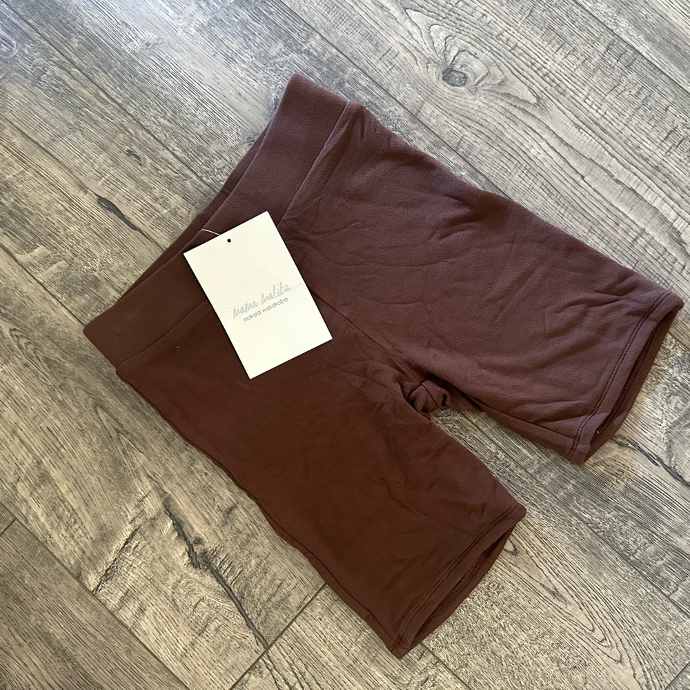 Naked wardrobe biker shorts